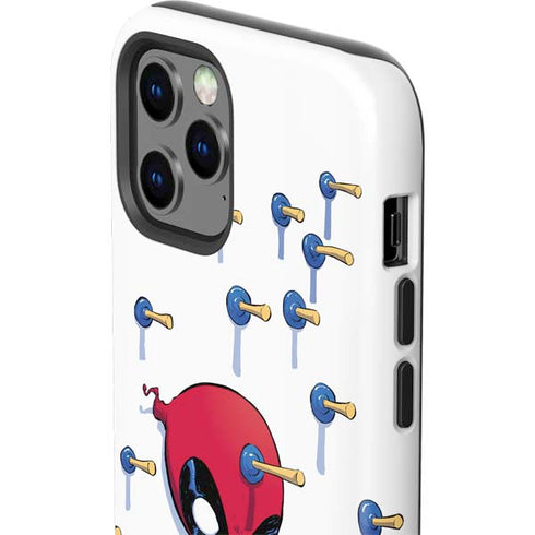 Marvel Deadpool Babypool Playing iPhone 12 Pro Impact Case