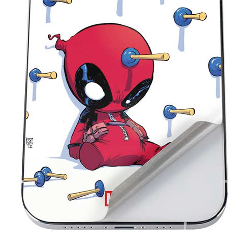 Marvel Deadpool Babypool Playing iPhone 12 Pro Max Skin
