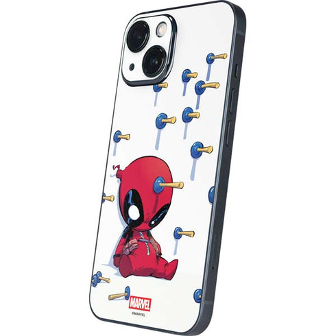 Marvel Deadpool Babypool Playing iPhone 13 Mini Skin