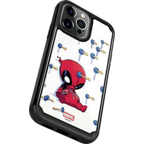 Marvel Deadpool Babypool Playing iPhone 13 Pro Cargo Case