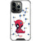Marvel Deadpool Babypool Playing iPhone 13 Pro Clear Case