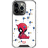 Marvel Deadpool Babypool Playing iPhone 13 Pro Clear Case