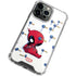Marvel Deadpool Babypool Playing iPhone 13 Pro Clear Case