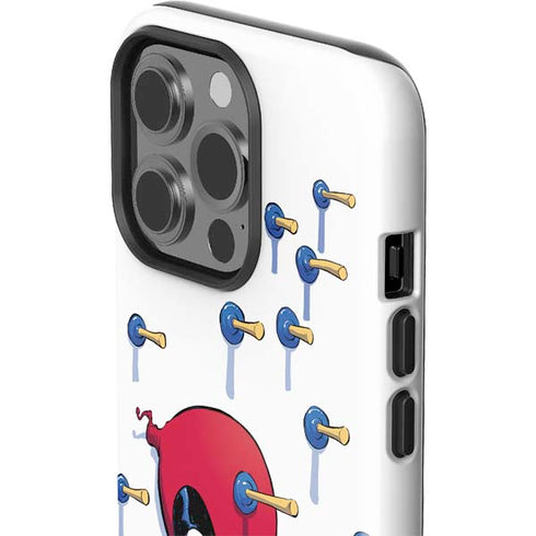 Marvel Deadpool Babypool Playing iPhone 13 Pro Impact Case