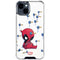 Marvel Deadpool Babypool Playing iPhone 15 Clear Case