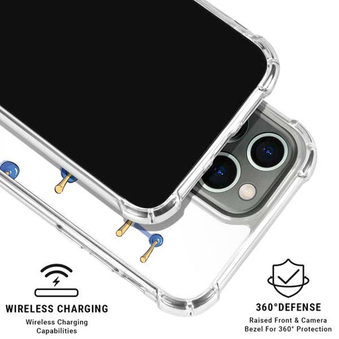Marvel Deadpool Babypool Playing iPhone 16 Pro Max Clear Case