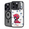 Marvel Deadpool Babypool Playing iPhone 16 Pro Max Kickstand Case
