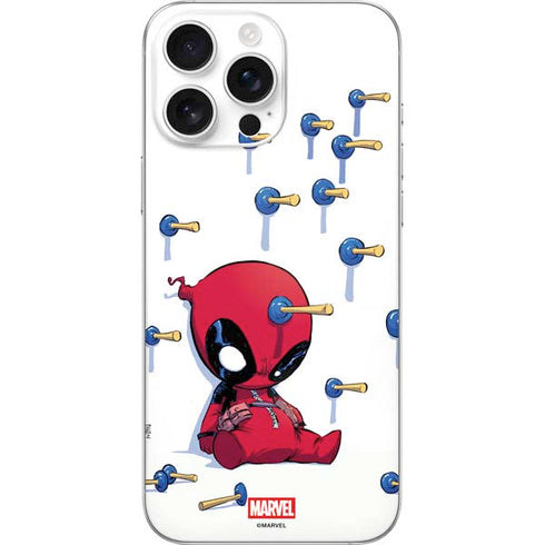 Marvel Deadpool Babypool Playing iPhone 16 Pro Max Skin