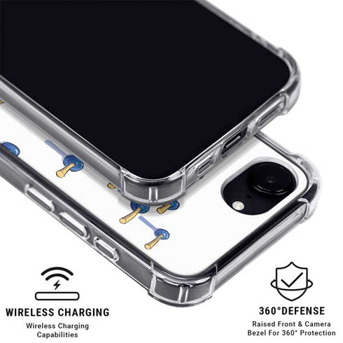 Marvel Deadpool Babypool Playing iPhone 16e MagSafe Case