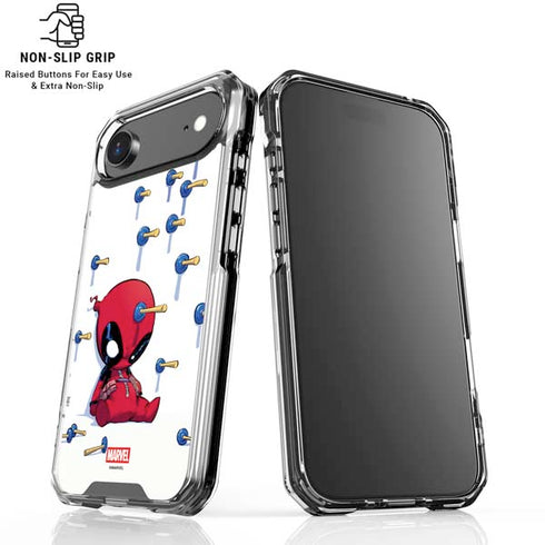 Marvel Deadpool Babypool Playing iPhone 17 Air MagSafe Case