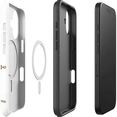 Marvel Deadpool Babypool Playing iPhone 17 Magsafe Impact Case