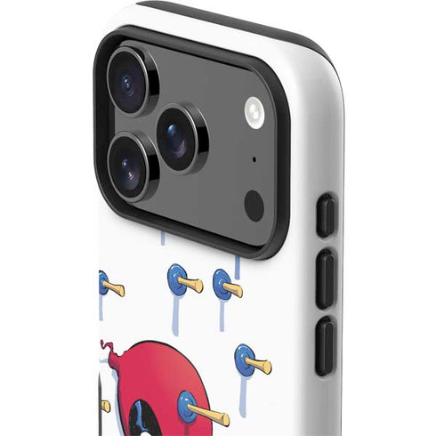 Marvel Deadpool Babypool Playing iPhone 17 Pro Max Impact Case