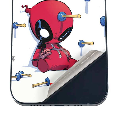 Marvel Deadpool Babypool Playing iPhone 17 Pro Max Skin