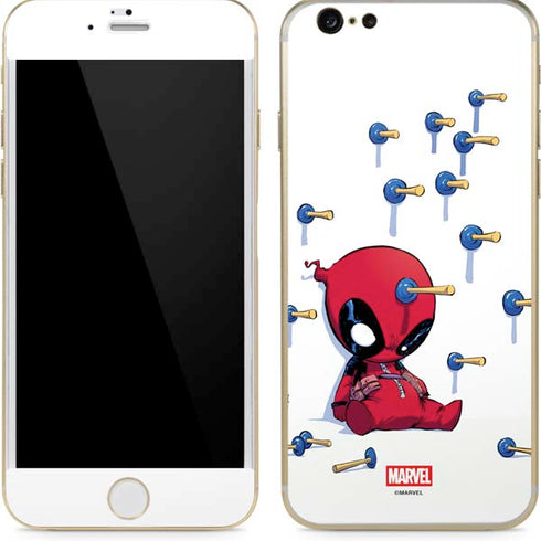 Marvel Deadpool Babypool Playing iPhone 6/6s Skin