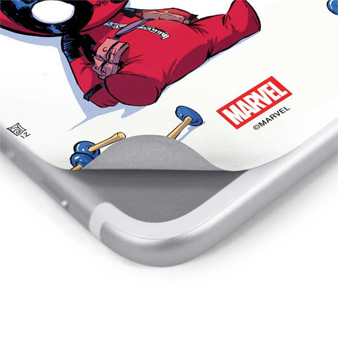 Marvel Deadpool Babypool Playing iPhone 8 Skin