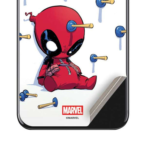 Marvel Deadpool Babypool Playing iPhone SE (2nd & 3rd Gen) Skin
