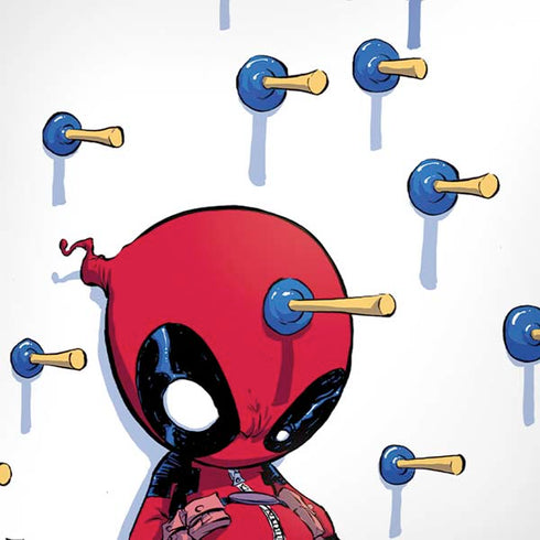 Marvel Deadpool Babypool Playing iPhone XS Pro Case