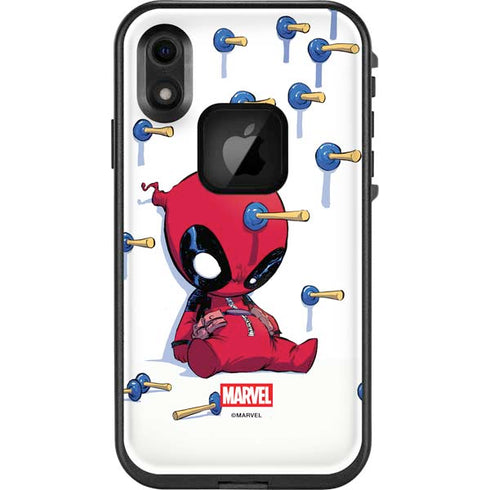 Marvel Deadpool Babypool Playing LifeProof Fre iPhone Skin