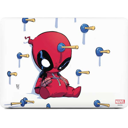 Marvel Deadpool Babypool Playing Apple MacBook Air Skin