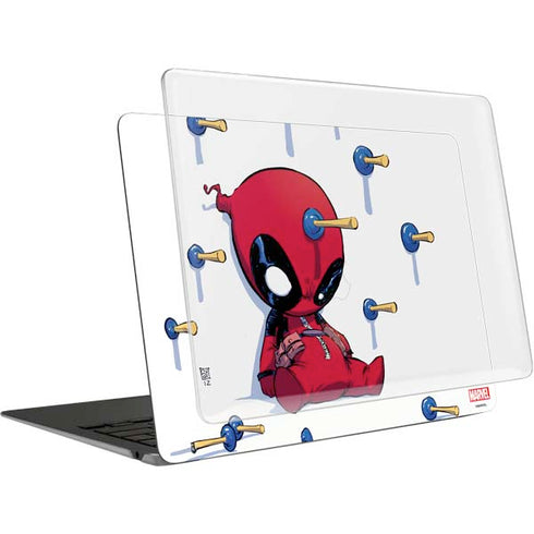Marvel Deadpool Babypool Playing MacBook Air 15in (2023-2025) Case plus Skin