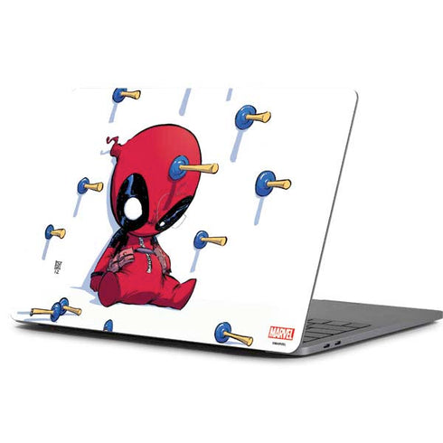 Marvel Deadpool Babypool Playing Apple MacBook Pro 13-inch Skin