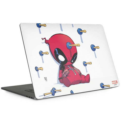Marvel Deadpool Babypool Playing Apple MacBook Pro 15-inch Skin