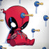 Marvel Deadpool Babypool Playing MacBook Skins