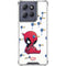 Marvel Deadpool Babypool Playing Moto G Play 5G (2025) Clear Case