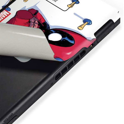 Marvel Deadpool Babypool Playing Nintendo Switch Bundle Skin