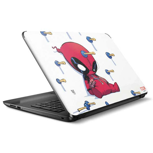 Marvel Deadpool Babypool Playing HP Notebook Skin