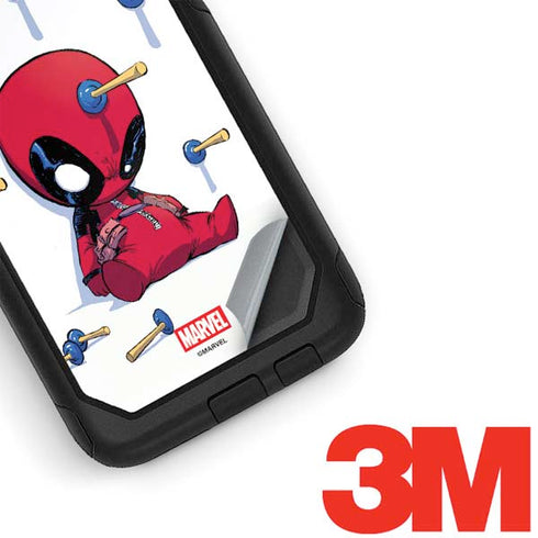 Marvel Deadpool Babypool Playing Otterbox Commuter Galaxy Skin