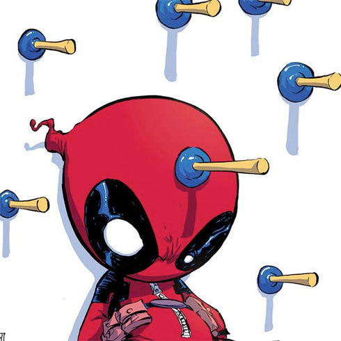 Marvel Deadpool Babypool Playing Otterbox Commuter Galaxy Skin