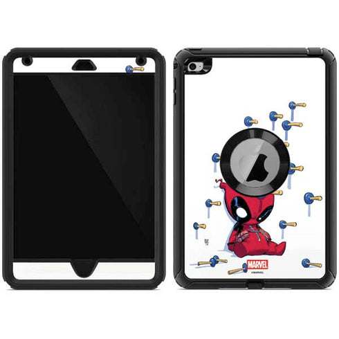 Marvel Deadpool Babypool Playing Otterbox Defender iPad Skin