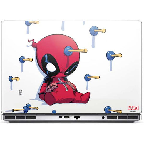 Marvel Deadpool Babypool Playing Dell Precision Skin