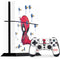 Marvel Deadpool Babypool Playing PlayStation PS4 Skins