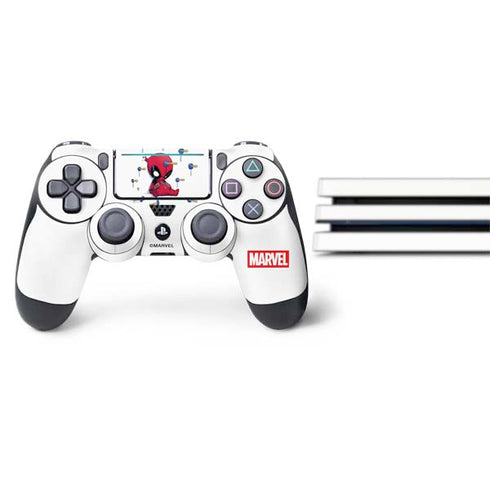 Marvel Deadpool Babypool Playing PS4 Pro Bundle Skin