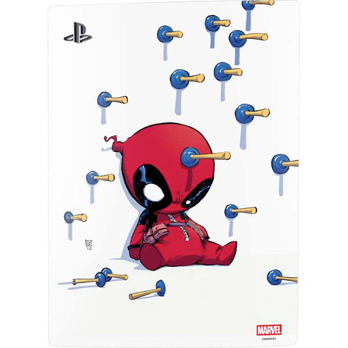 Marvel Deadpool Babypool Playing PS5 Digital Edition Bundle Skin