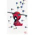 Marvel Deadpool Babypool Playing PS5 Slim Digital Edition Console Skin