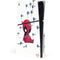 Marvel Deadpool Babypool Playing PS5 Slim Disk Console Skin