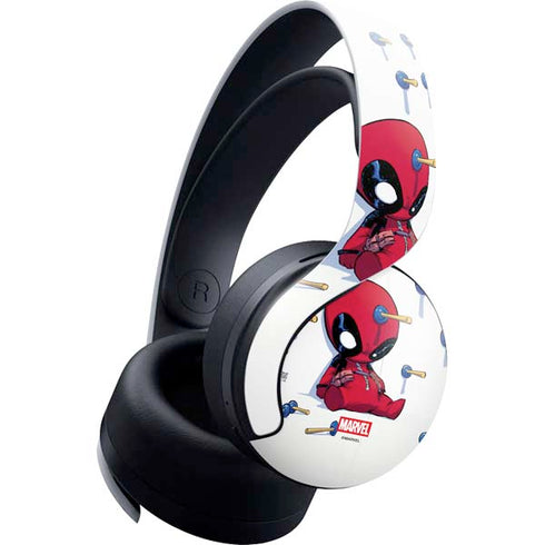 Marvel Deadpool Babypool Playing PULSE 3D Wireless Headset for PS5 Skin
