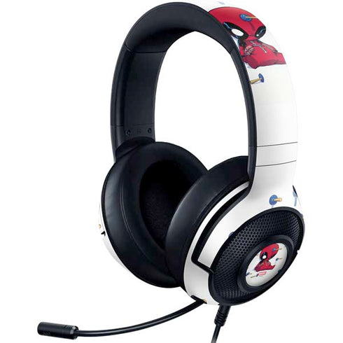 Marvel Deadpool Babypool Playing Razer Kraken X Skin