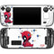 Marvel Deadpool Babypool Playing Steam Deck Handheld Gaming Computer OLED Skin