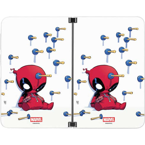 Marvel Deadpool Babypool Playing Surface Duo Skin
