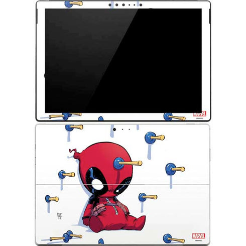 Marvel Deadpool Babypool Playing Surface Pro 4 Skin