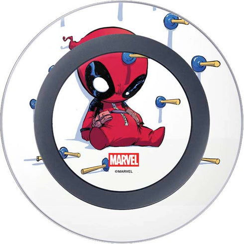 Marvel Deadpool Babypool Playing Wireless Charger Skin