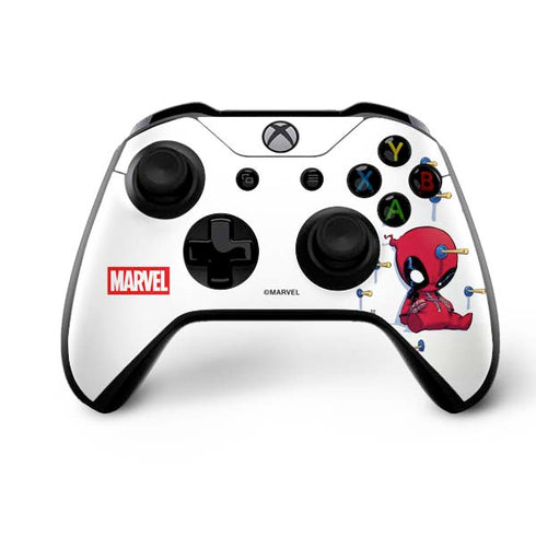 Marvel Deadpool Babypool Playing Xbox One X Bundle Skin