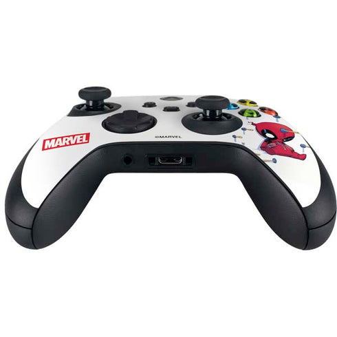 Marvel Deadpool Babypool Playing Xbox Series X Controller Skin