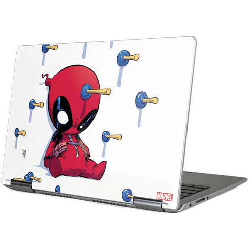 Marvel Deadpool Babypool Playing Yoga 710 14in Skin
