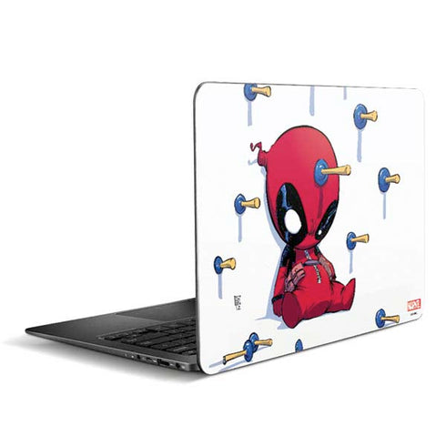 Marvel Deadpool Babypool Playing Zenbook UX305FA 13.3in Skin