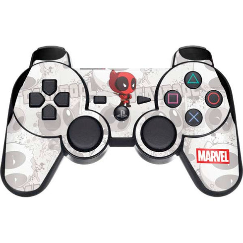 Marvel Deadpool Babypool PS3 Dual Shock wireless controller Skin